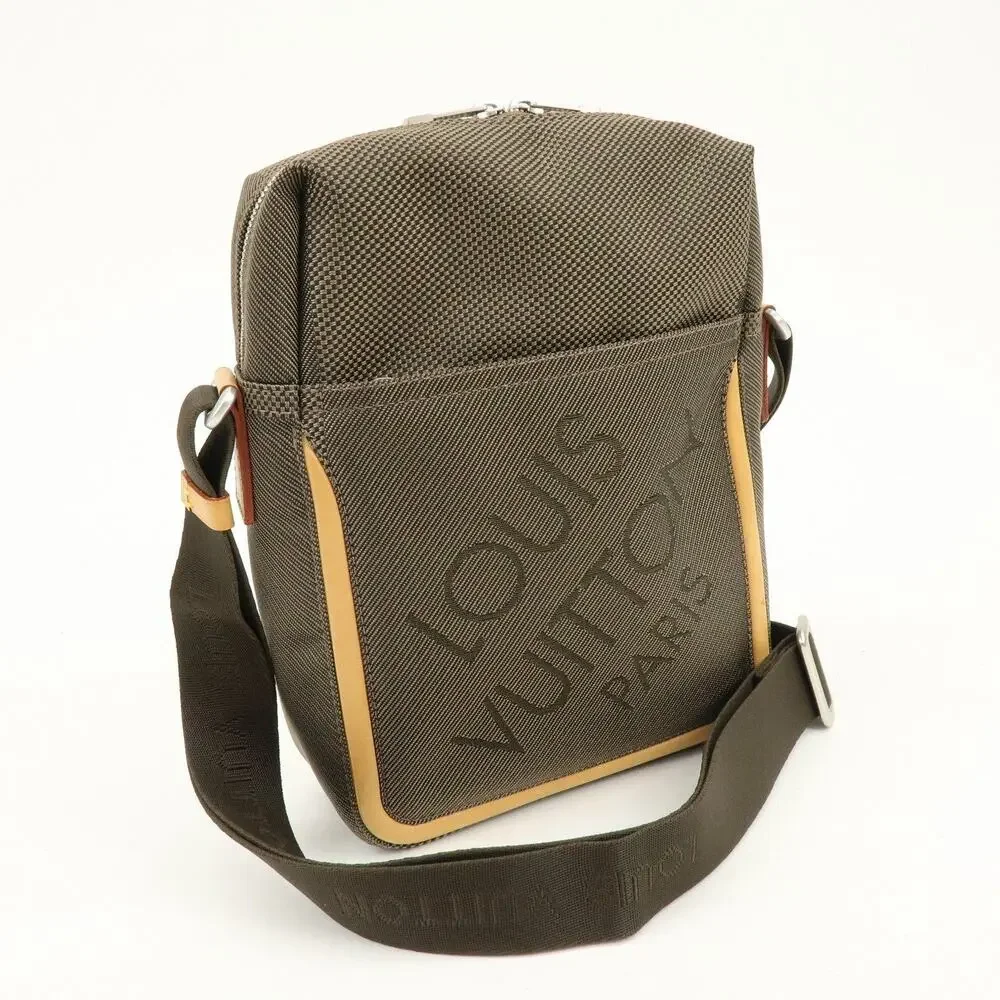 Louis Vuitton Damier Geant Citadin Crossbody Bag Brown